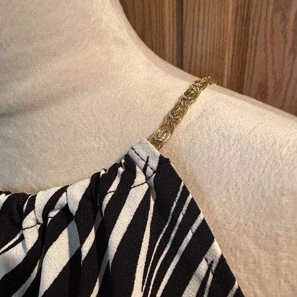 BOLD ELEMENTS WOMENS HALTER NECK SLEEVELESS BLOUSE SIZE L  #562 - Picture 5 of 5